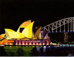 2011 (11)- L'opéra de Sydney - Acrylique sur toile de lin.jpg